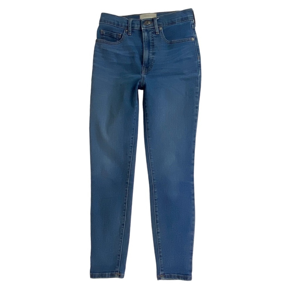 Everlane Ankle Jeans Womens Size 25 Skinny Crop High Rise Denim
